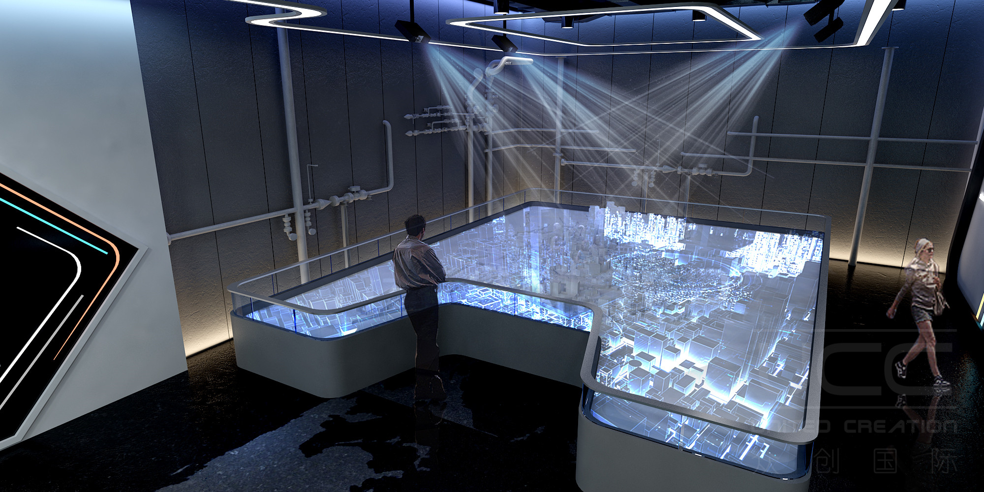 中天合創(chuàng)展廳設計 中天合創(chuàng)展廳設計